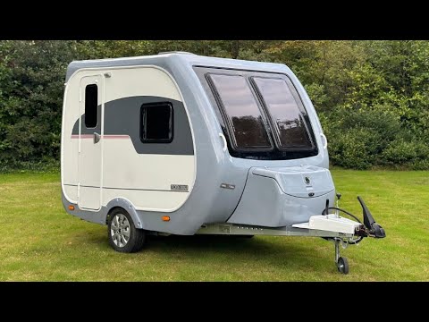 Monde 320 / 2-person caravan / designer caravan / GRP / mini caravan / mini camper