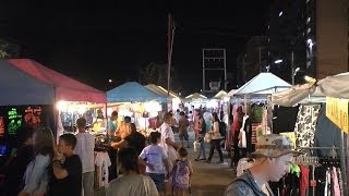 preview picture of video 'Thailand - Pattaya Thepprasit Night Market'