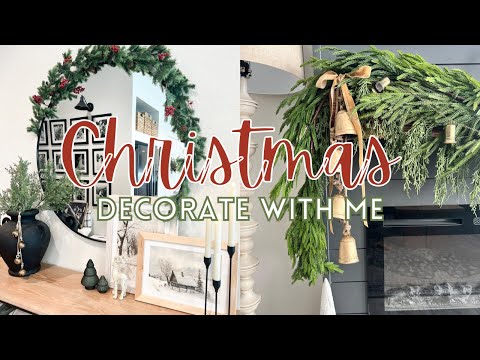 *NEW* CHRISTMAS DECORATE WITH ME 2022 | Neutral Christmas Decor