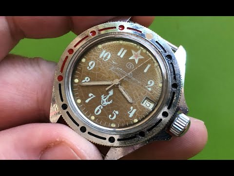 Let's restore a $28 watch!  1980s Vostok Komandirskie