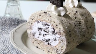 도지마롤st 오레오 롤케이크 만들기 Oreo Roll Cake オレオ 堂島ロール : 한세 (ASMR COOKING)