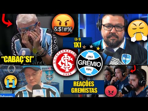 REAÇÕES dos GREMISTAS FURIOSOS com o VICE - INTERNACIONAL 1X1 GRÊMIO [REACT GRENAL GAUCHÃO 2025]