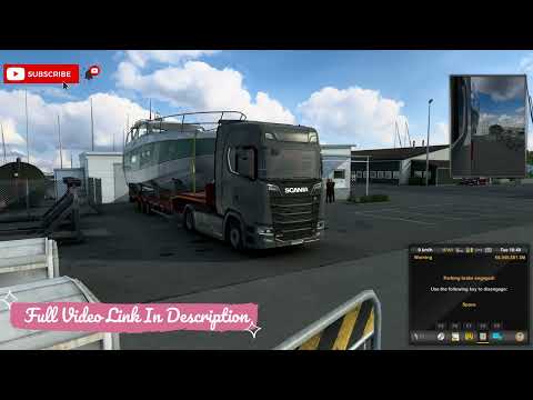 Scania S HIgh Roof - Engine Start & Horn Sound - ETS2 1.45 - #ets2 #yatch #scaniatrucks #enginesound