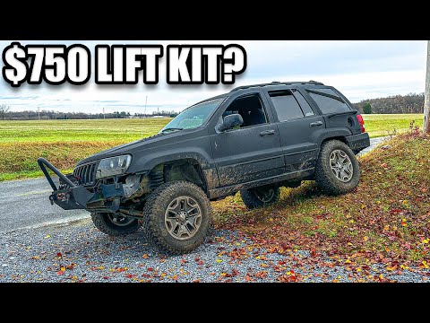 TESTING THE $750 JEEP WJ LIFT KIT | ZONE OFFROAD 4” KIT