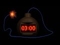 3 Minute Timer Bomb 💣 | 3D Timer
