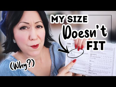 SEWING PATTERN SIZE DRAMAS! ✂ It doesn't fit me even though the measurements are correct! Why?