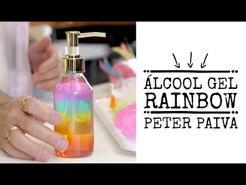 Rainbow Alcohol Gel - Peter Paiva