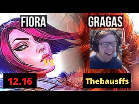 Thebausffs playing GRAGAS vs FIORA TOP