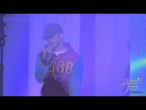 FANCAM 101029 JUNHO Music bank Rehearsal
