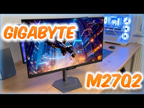 Gigabyte M27Q2 Gaming Monitor with Quantum DOT Technology