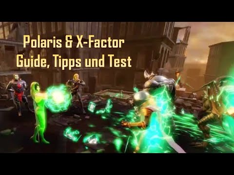 Polaris und X-Factor Guide, Tipps und Test - Marvel Strike Force (Deutsch)