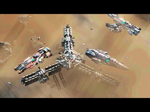 This Upcoming 2022 Space Strategy Game LOOKS OUTSTANDING - Falling Frontier | GAMEPLAY FIRST LOOK