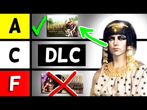 Rome 2 DLC’s Worth Buying… ✅❌ (2022 Tier list)