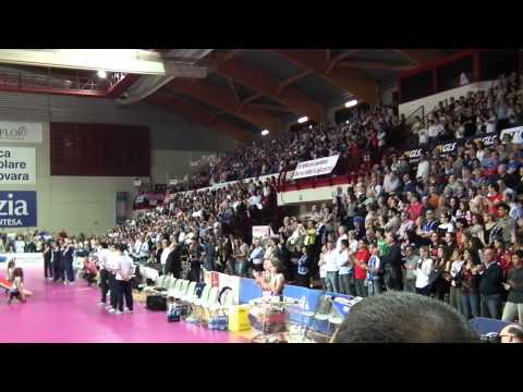 Gara1 Finale A1 2015 femminile di pallavolo - Inno di Mameli