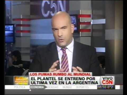 C5N - DEPORTES - LOS PUMAS RUMBO AL MUNDIAL