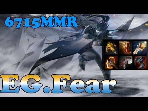 Dota 2 - EG.Fear 6715MMR Plays Phantom Assassin Vol 1# - Ranked Match Gameplay