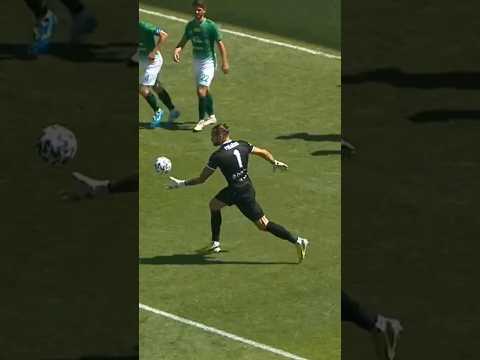 BRAMKARZ był O KROK, żeby strzelić BRAMKĘ! ⚽️ #podbeskidzie #1liga #bielskobiała #więzi