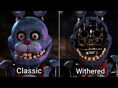 FNAF Reworked Classics Vs Withereds