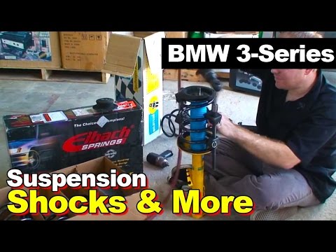 1998 BMW 3-Series Shocks, Struts, Coil Springs, and Trailing Arm Bushings
