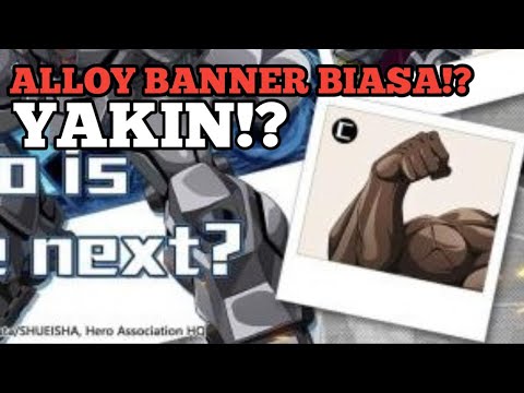 ALLOY 100% BANNER?? SAYA TIDAK KAGET, ANTI LEAK2 CLUB - ONE PUNCH MAN : The Strongest