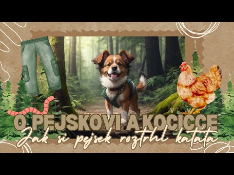 O pejskovi a kočičce - Jak si pejsek roztrhl kaťata | Josef Čapek | Audio pohádka pro děti