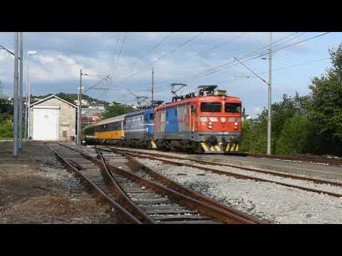 RegioJet going to Prague and few local trains