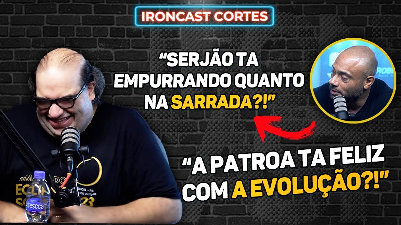 BALESTRIN DEIXA SERJÃO SEM REAÇÃO COM PERGUNTA AO VIVO – IRONCAST CORTES