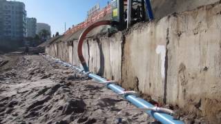 Itubombas - Obra de rebaixamento Método Barra da Tijuca