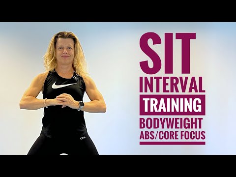 25 min SIT (allenamento a intervalli di sprint) SENZA RIPETIZIONI/CONCENTRAZIONE SUL CORE/ispirat...