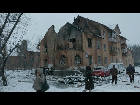 Video Thumbnail: Aftermath of overnight Russian strike in Kyiv | AFP