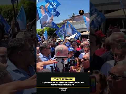 Ciro visita Icó e é recebido com carinho por moradores do município