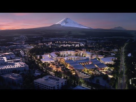 トヨタが自動運転の実現にむけた実証未来都市「Woven City」プロモーション動画（CES 2020）