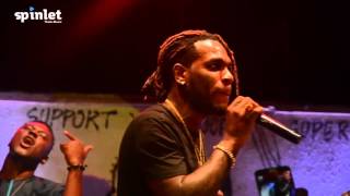 Burna Boy - Performs Soke and Run My Race (Spinlet sponsored Afropolitan Vibes Oct 2015)