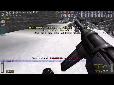 RTCW: Silent Service vs. SuperGLO - QuakeCon 2002 Qualifiers Round 1 (06.19.02)