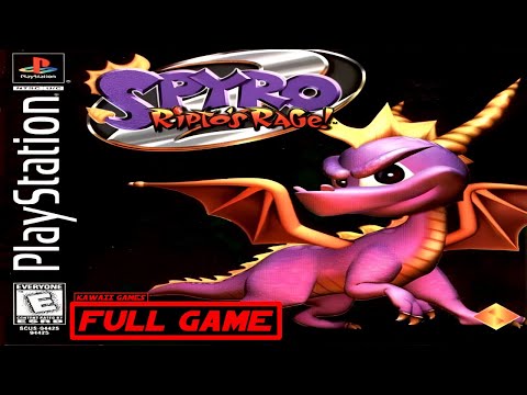 Spyro 2: Ripto's Rage! / Gateway to Glimmer [PS1] 100% Gameplay Walkthrough FULL GAME [4K60ᶠᵖˢ UHD🔴]