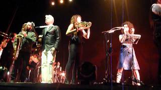 David Byrne &amp; St. Vincent - I Am An Ape @ Williamsburg Park 9/29/12