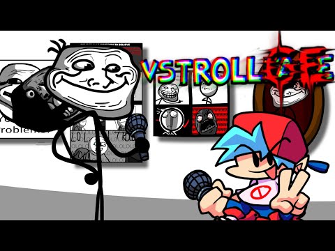 Friday Night Funkin' - VS Trollface/Trollge UPDATE 1.6! - FNF MODS [HARD]