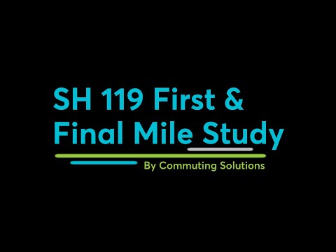 SH 119 Virtual Town Hall - July 30, 2020 Recording