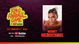 Monet McMichael Live @ Super Bowl LIX Flag Football Game on YouTube