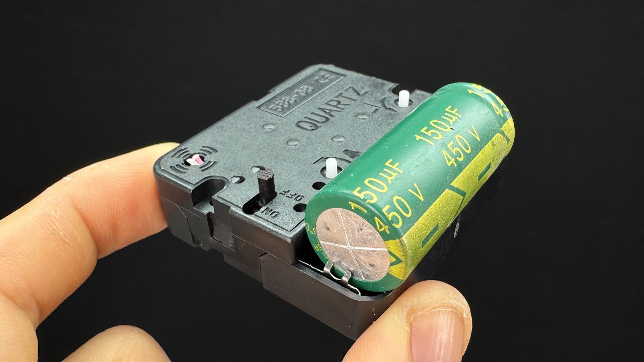 Say Boodbye To Factories, Your Clock Will Run No Need Battery If You Do It This Way