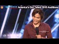 Shin Lim Judges Comments America's Got Talent 2018 Auditions S13E01