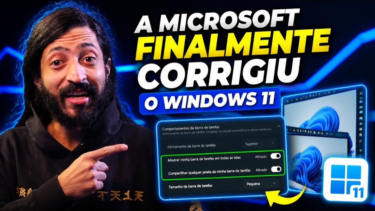 Microsoft OUVIU! O Windows 11 Que Você SEMPRE Quis Chegou