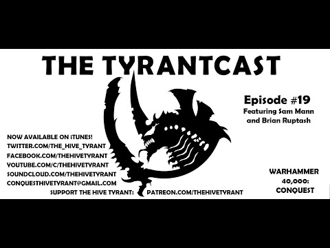 The Tyrantcast #19: Unforgiven Spoilers, The Warp Unleashed Preview, and Jungles of Nectavus Review