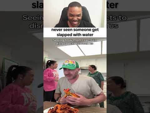never seen someone get slapped with water 🤣 #funny