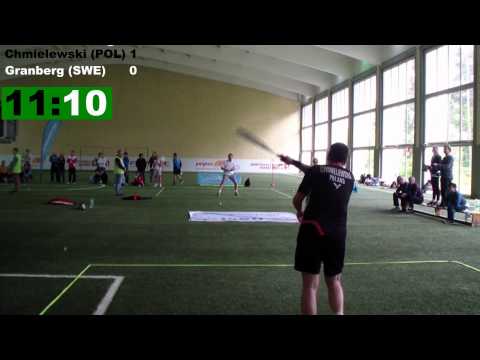 ISBO Speedminton(R) German Open 2014 - Final Seniors O40 - Granberg (SWE) - Chmielewski (POL)