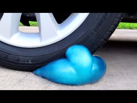 Crushing Crunchy & Soft Things by Car Compilation! - Floral Foam, Squishy, Tide Pods and More