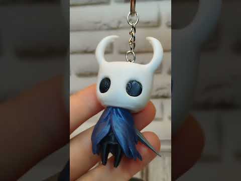 Набор 3д брелков Hornet и Knight ХИТ! из игры Hollow Knight: Silksong Цена за пару! фигурка Хорнет и Пустой ріцарь Ручная работа - фото 2 - id-p2829484888