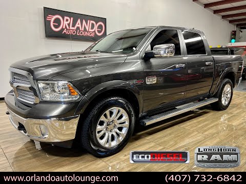 2016 RAM 1500 CREW CAB - LARAMIE LONGHORN PICKUP 4D 5 1/2 FT