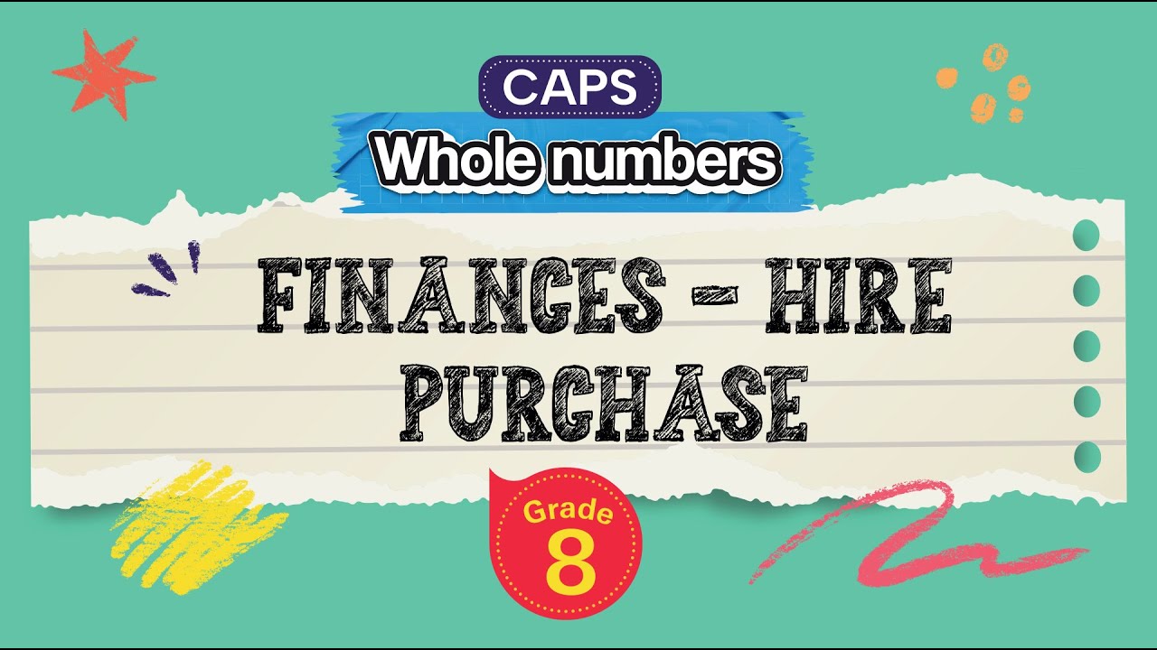 Finances - Hire Purchase