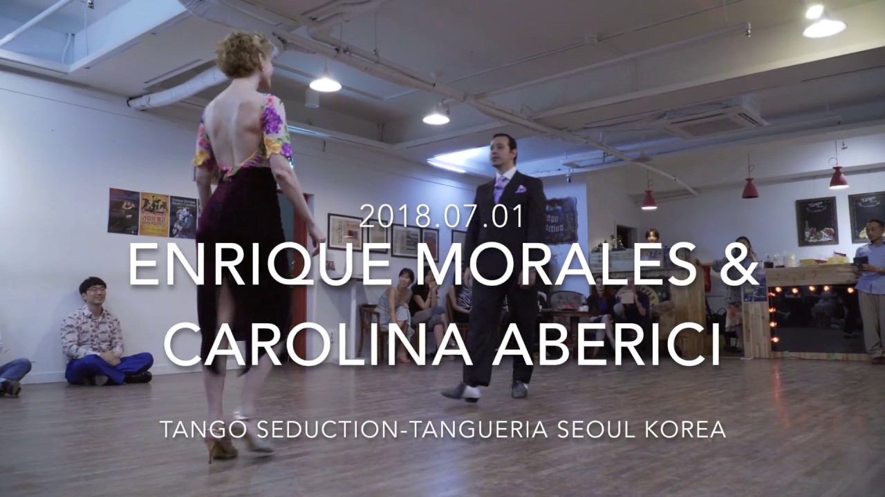 [ Tango ] 2018.07.01 - Enrique Morales & Carolina Aberici - Show No.3 (3/5)